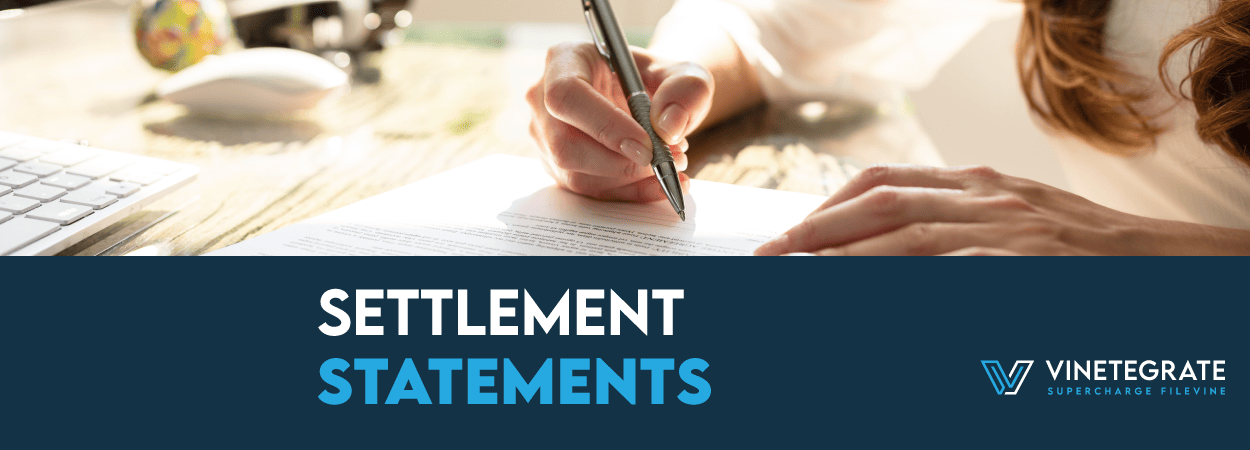 Tips for making a better Settlement Statement with Filevine